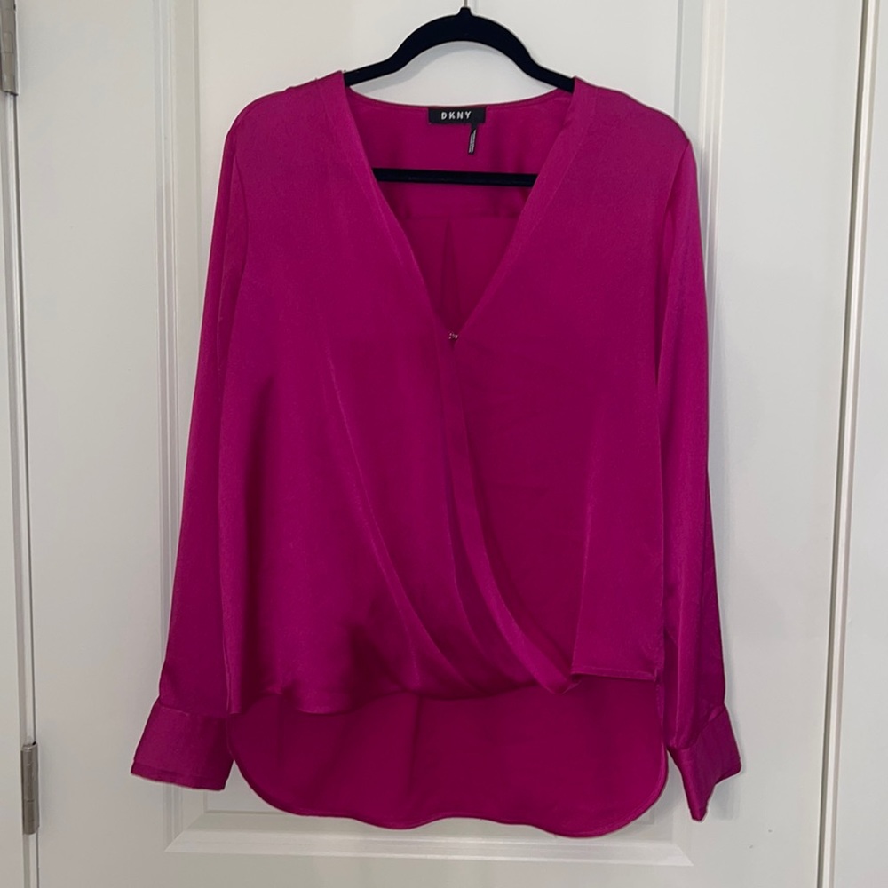 DKNY silk blouse